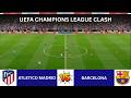 ATLETICO MADRID vs BARCELONA - UEFA CHAMPIONS LEAGUE PES 2021