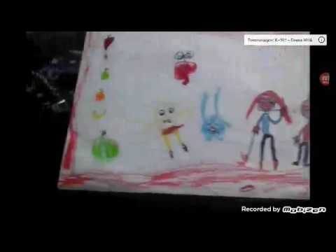 РИСУЮ КРОША И ЁЖИКА ИЗ СМЕШАРИКОВ
