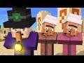 Villager & Witch Life 4 - Alien Being Minecraft Animation