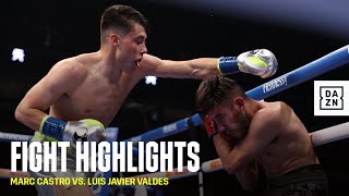 HIGHLIGHTS | Marc Castro’s Pro-Debut vs. Luis Javier Valdes