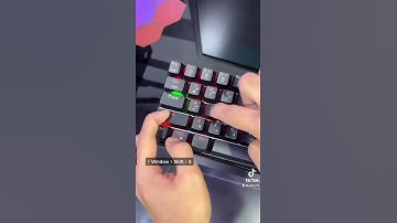 Screen shot on a 60% Keyboard!