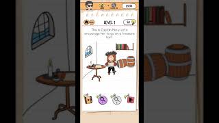 Brain Test 2 Tricky Stories Captain Mary Level 1 screenshot 1