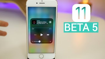 iOS 11 Beta 5 - 10+ New Features & Changes!