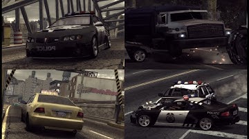 Need For Speed Most Wanted - Challenge 45-48 - Hardest Difficulty Gameplay