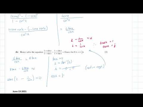 Trigonometry Questions from