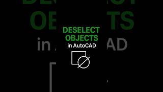 Deselect Objects Easily in AutoCAD! | SHIFT + Click Trick