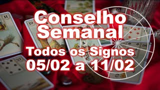 Conselho Semanal do Baralho Cigano para TODOS OS SIGNOS - 05/02 a 11/02 - Por Pedro Baldansa