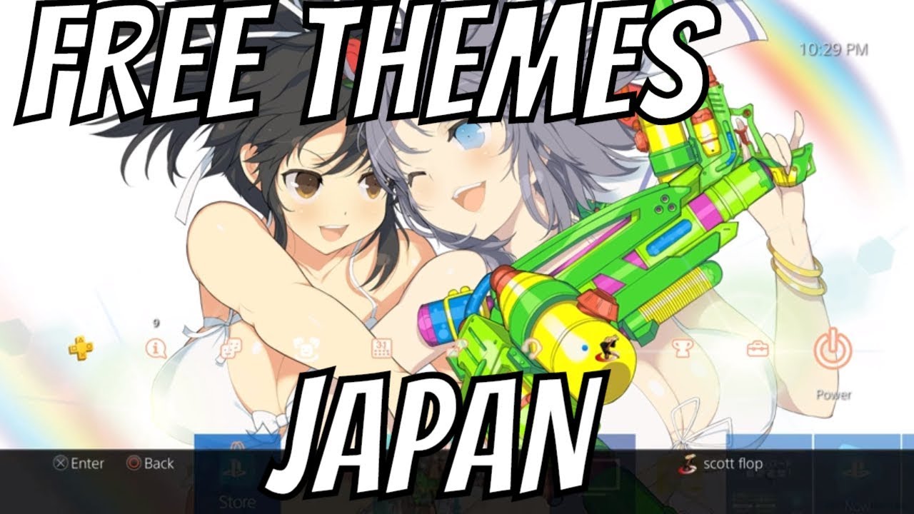 Ps4 Free Themes How To Download From Japan Psn Store 2019 Youtube
