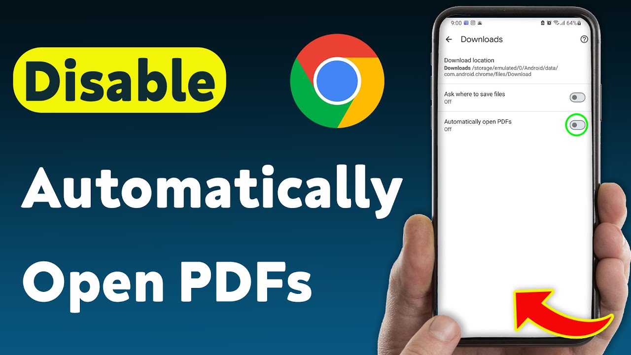 Как отключить автоматическое открытие PDF-файлов в мобильном браузере Google Chrome (обновлено)