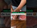 Mejora tus hamburguesas combinando estos cortes. Tapa de asado y roast beef #hamburguesas #shorts