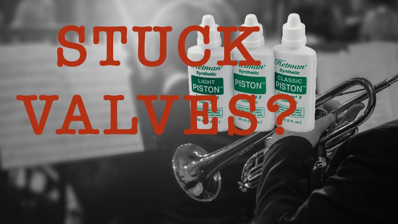 How to Oil Valves on Trumpet YouTube