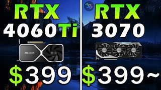 RTX 4060 Ti vs RTX 3070 | REAL Test in 10 Games | 1440p | Rasterization, RT, DLSS, Frame Generation