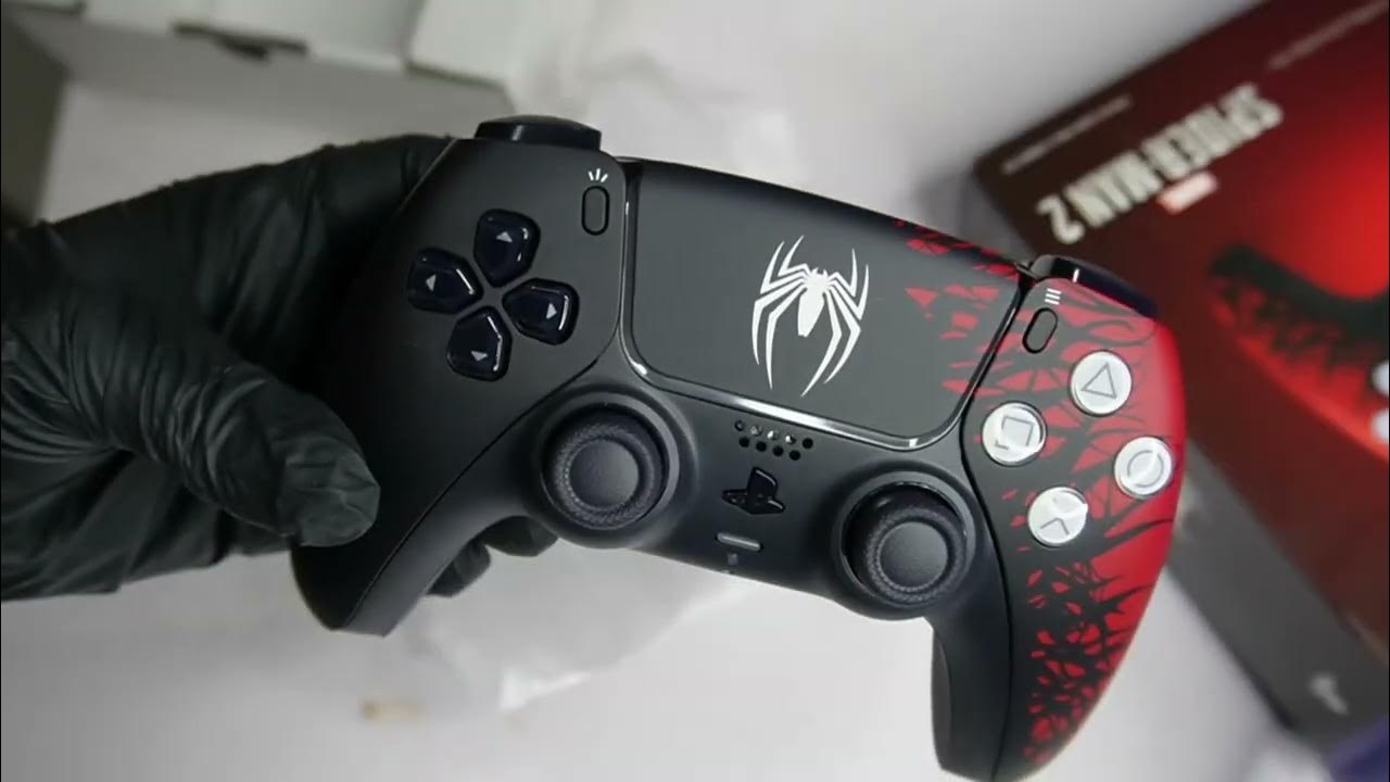 SPIDER-MAN 2 DUALSENSE PS5 UNBOXING 