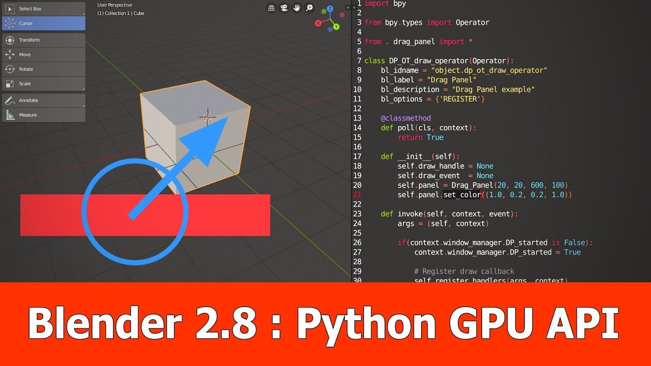 Blender : GPU Python Addon API - YouTube