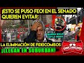 ¡ESTO SE PUSO FEO! POLICIAS CUIDAN EL SENADO ¡GRUPOS OPOSITORES A AMLO QUIEREN EVITAR ESTO!