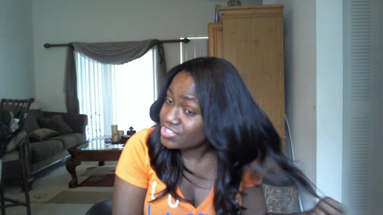 Initial Review Mypurehair Com Mongolian Relaxed Perm Youtube