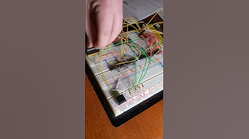 3-Bit Binary Up/Down Counter with Reset Button