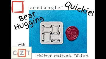 Bear Huggins | Zentangle® Quickie