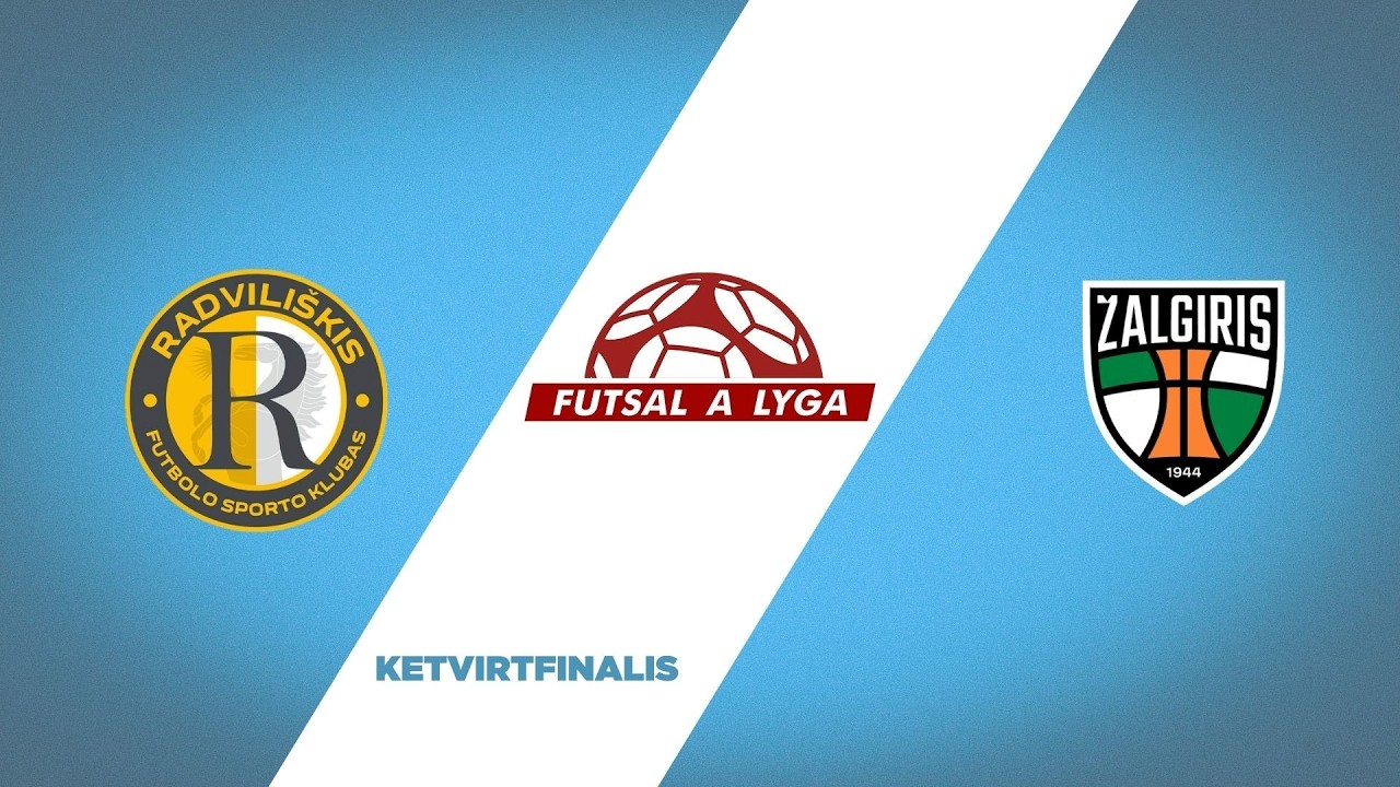 Futsal A lyga, remiama TOPsport | 1/4 | FSK „Radviliškis“ – „Kauno Žalgiris“ | Apžvalga