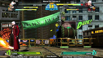 The Break Weekly #122 - MvC3 FR - Vex VS MrQuotes
