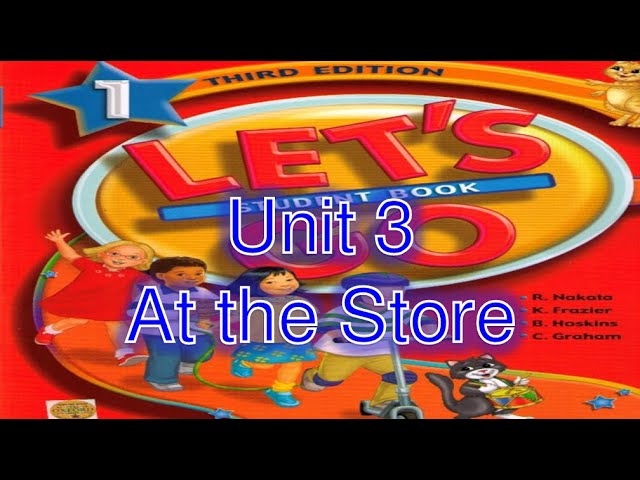 Let's Go 1 Third edition Unit 3 At the Store - YouTube