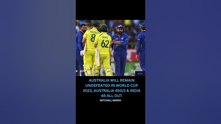 Mitchell Marsh Bold Prediction For IND Vs AUS World Cup 2023 Clash #worldcup2023 #indvsaus #shorts