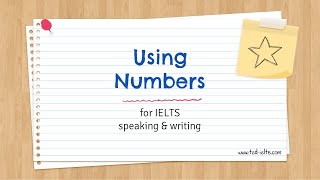 Using BIG Numbers for IELTS [Pronunciation and Writing Task 1 Advice]