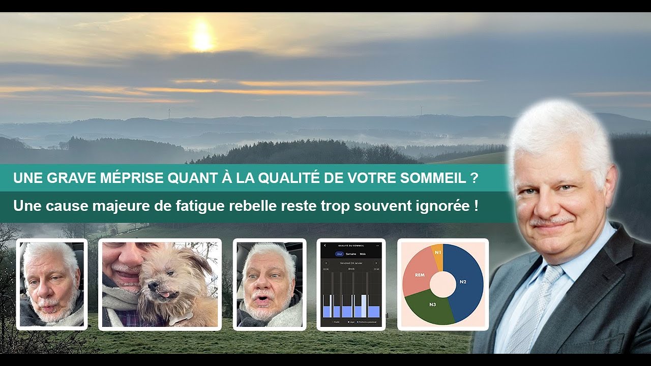 UNE GRAVE MÉPRISE QUANT À LA QUALITÉ DE VOTRE SOMMEIL ?