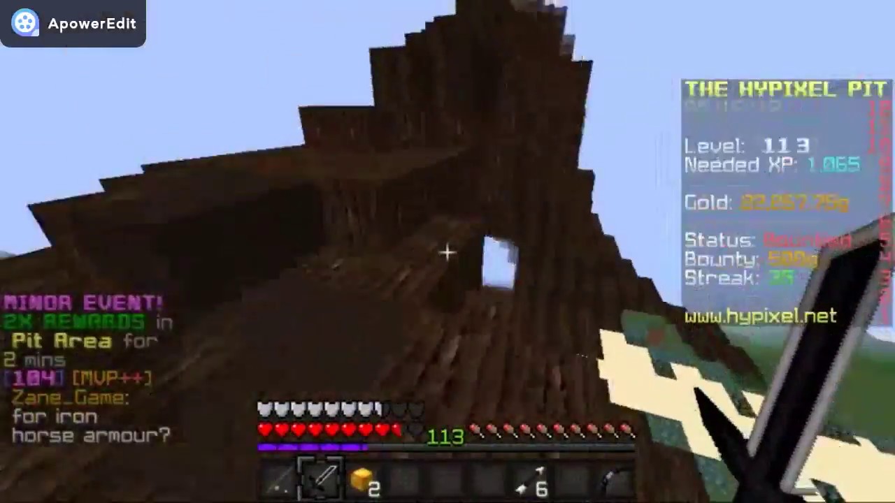 hypixel the pit- BOUNTY OF 1650! (73 KILLS!) MUST SEE!!!