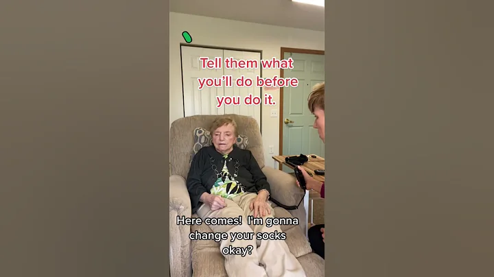 Dementia Communication Tip #caregiver #cna #alzheimers #dementia