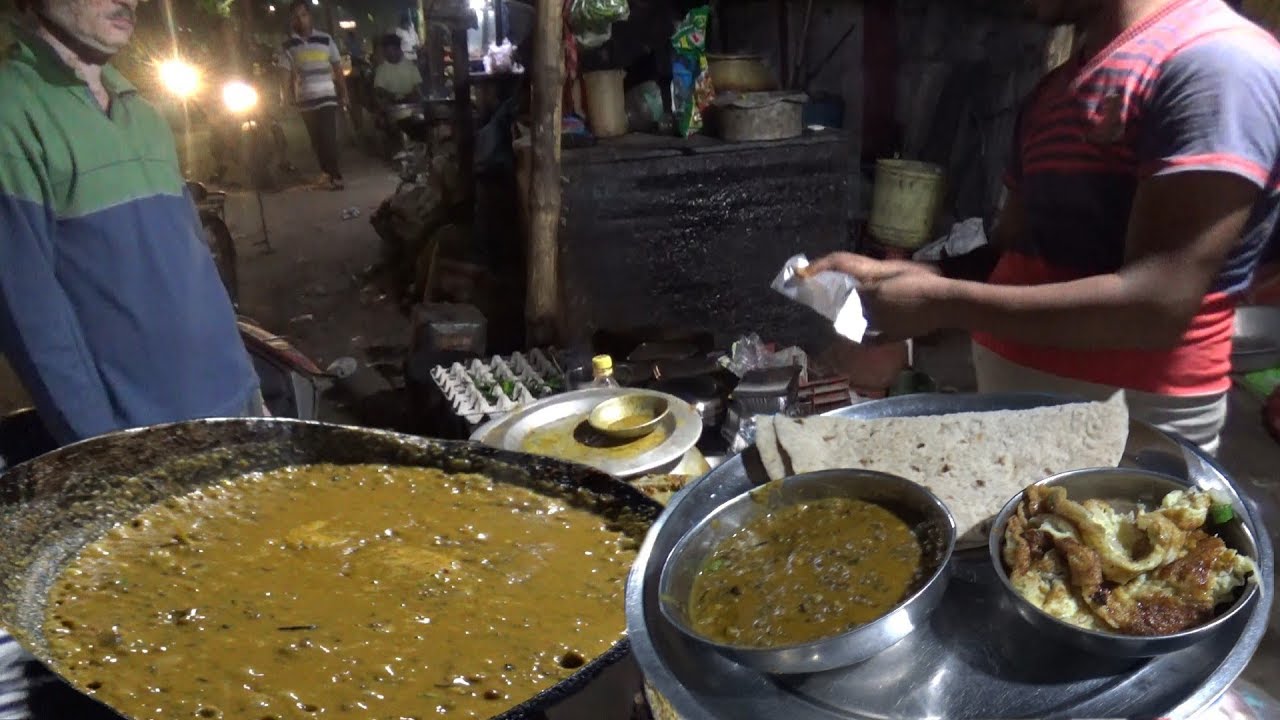Tarka Roti & Omelette | Most Exciting Roadside Dinner | Street Food India | Indian Food Loves You