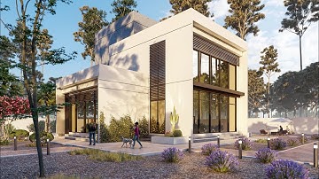 "Contemporary House"  Lumion 3D Cinematic Animation