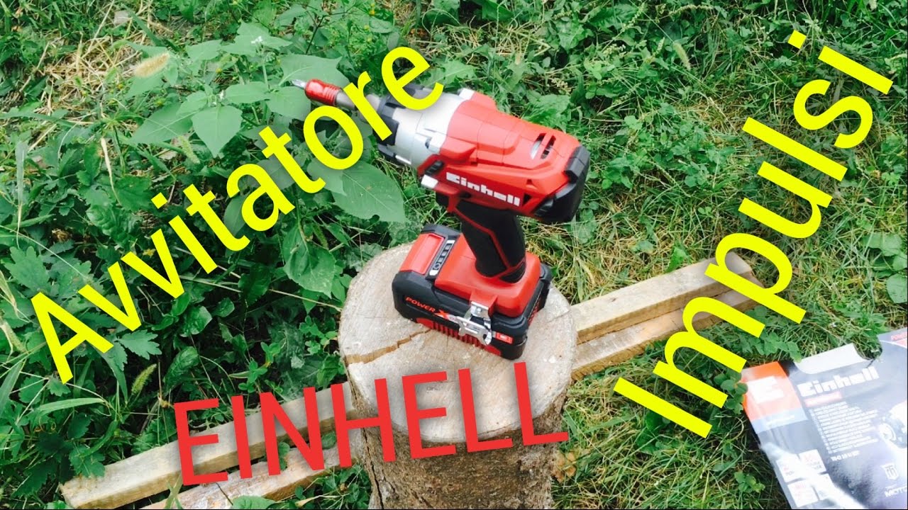 Trapano Avvitatore Impulsi Einhell 18v Brushless Impact Driver