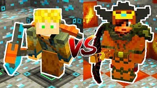 PICARETA DRACONIC VS PICARETA ATOMIC NO MINECRAFT
