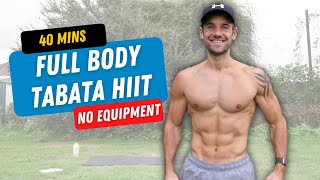 INTENSE 40 Minute Full Body Tabata HIIT to Burn Fat and Build Muscle screenshot 3