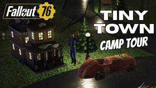 The Tiny Town in Fallout 76 Immersive CAMP Tour