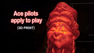 Ace Pilot Printed By Geeetech A30 Pro | AMAZING EFFECT
