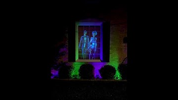 Halloween Projection Window 🧟‍♂️ 🧟‍♀️