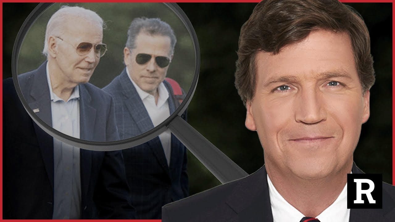Tucker’s BOMBSHELL interview exposes Biden crime family | Redacted with Clayton Morris