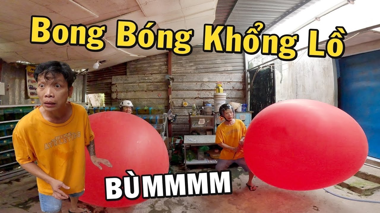 Trò Chơi Thổi Bong Bóng Khổng Lồ cùng Anh Nhí Betta - Ăn Mừng Đại Lễ 30/4