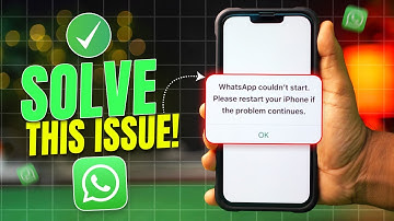 Fix WhatsApp Could Not Start Error on iPhone | Please Restart Your Device to Continue