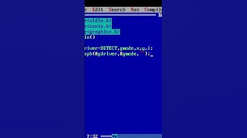 C Graphics programming to draw a Rainbow with beautiful colors#shorts  #coding #c  #trending