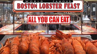 $64.95/person for Unlimited LOBSTER, Snow Crab Legs & much more @ World Famous Boston Lobster Feast