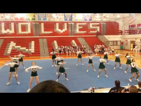 2014 Fairview South Falcons cheerleading  competition