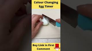 egg boil meter Colour Changing Egg Timer Perfect Boiled Eggs #shorts​ Profile
