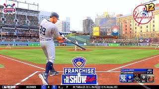 MLB The Show 24 Yankees vs Orioles - The Bates wake up on time, TRIPLE HR