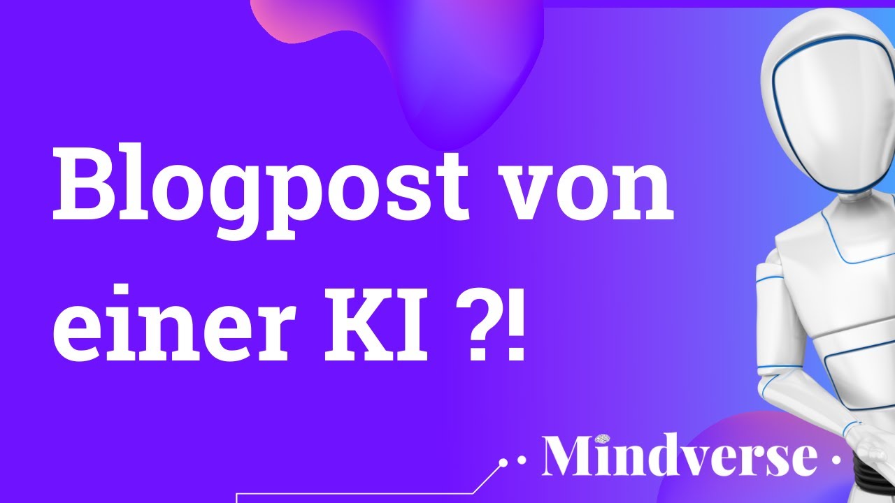 Einen gesamten Blogpost mit einer KI schreiben !