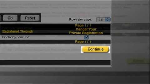 Transfer domain from GoDaddy to InterServer