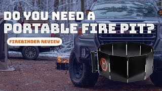 Portable Fire Pit for Overlanding | Review of the FireBinder