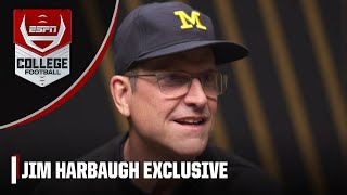 Exclusive Jim Harbaugh interview after Michigan's title win w/ Rece Davis 🏆 | ESPN College Football